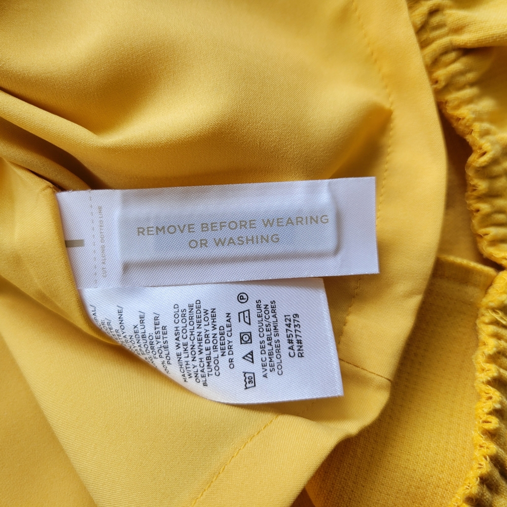 NEW Ann Taylor Vibrant Sunshine Yellow Pencil Skirt Size 2 NWOT - Picture 5 of 8